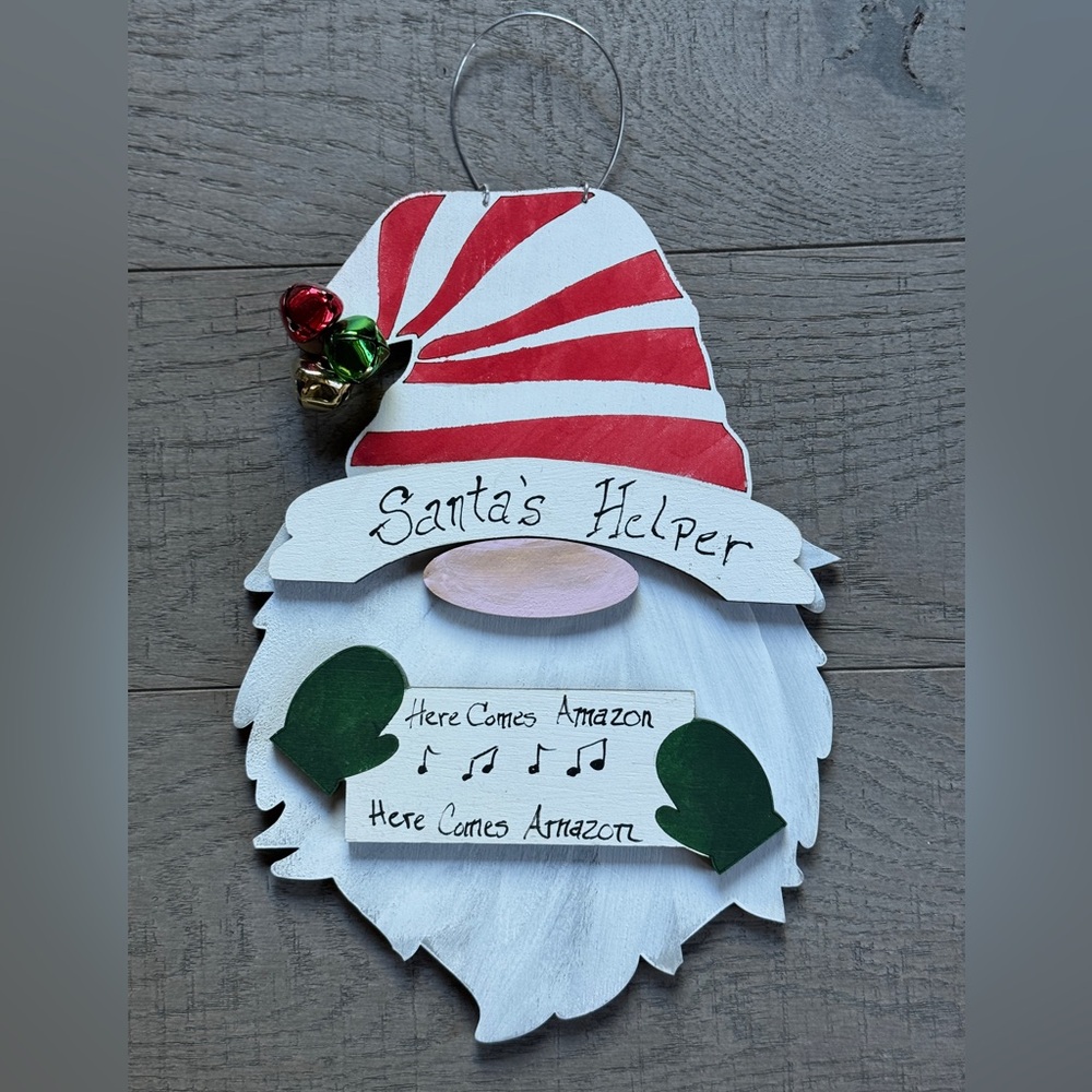 Christmas Wooden Sign - Santa’s Helper